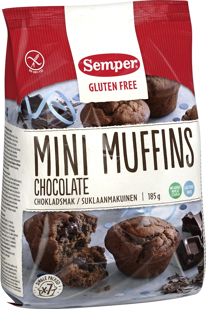 Semper Minimuffins Chocolate Semper