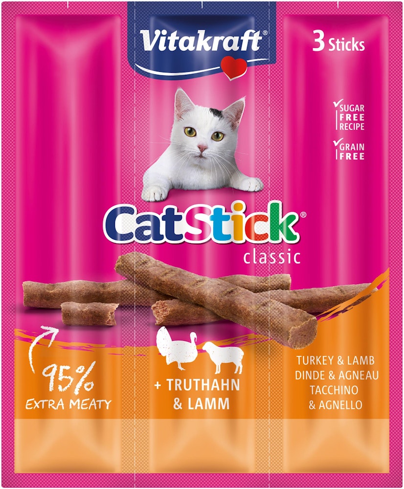 Vitakraft Catstick Mini Kalk/Lamm Vitakraft