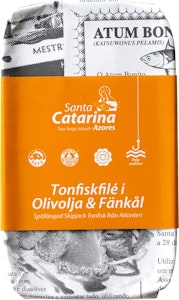 Santa Catarina Tonfisk i Olivolja med Fänkål 120g Santa Catarina