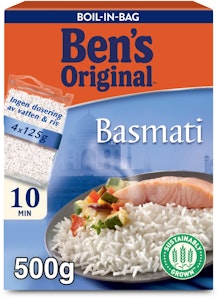 Ben's Original Basmatiris Boil-in-Bag 4x125g Ben's Original