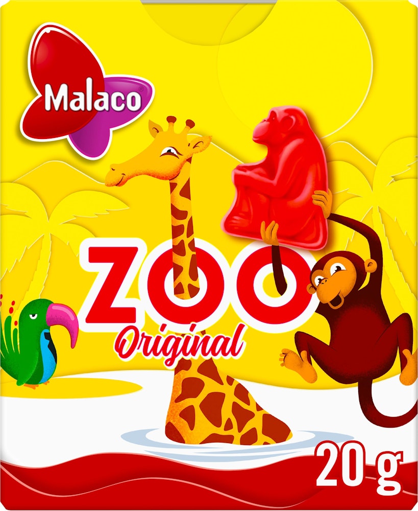 Malaco Zoo Tablettask 20g Malaco