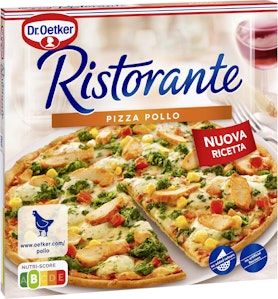 Dr Oetker Pizza Ristorante Pollo Fryst 355g Dr.Oetker