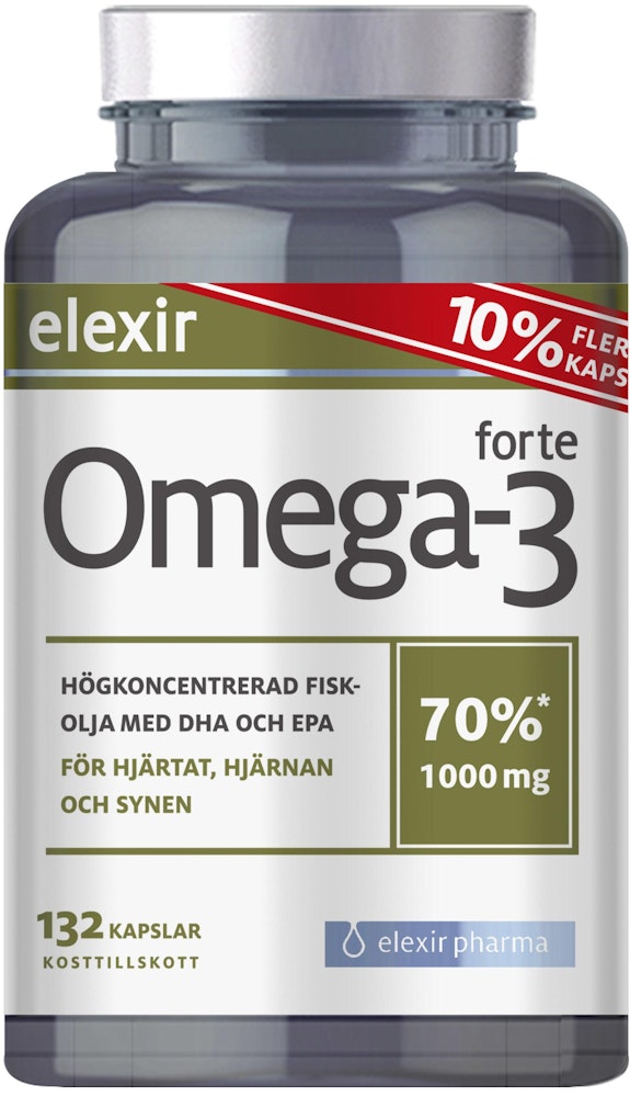 Elexir Pharma Omega-3 Forte 1000mg 132-p Elexir Pharma