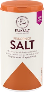 Falksalt Hushållssalt Med Jod 600g Falksalt