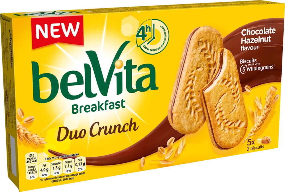 Belvita Biscuit Frukost Choklad/Hasselnöt Belvita