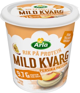 Arla Mild Kvarg Persika & Passion Laktosfri 0,2% 1000g Arla