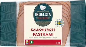 Ingelsta Kalkon Pastrami Av Kalkonbröst 110g Ingelsta