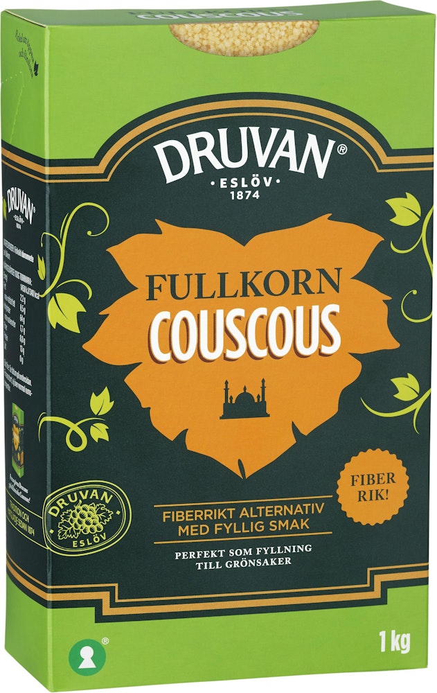 Druvan Fullkorns Couscous Druvan