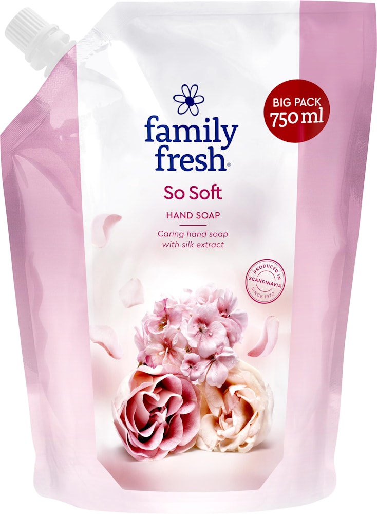 Family Fresh Tvål Refill So Soft