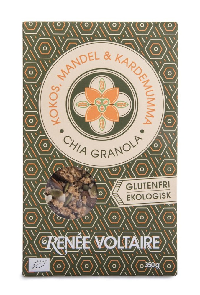 Renee Voltaire Chia Granola Kokos, Mandel & Kardemumma EKO Renée Voltaire
