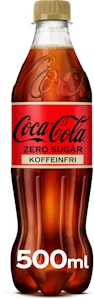 Coca-Cola Zero Sugar Koffeinfri 50cl