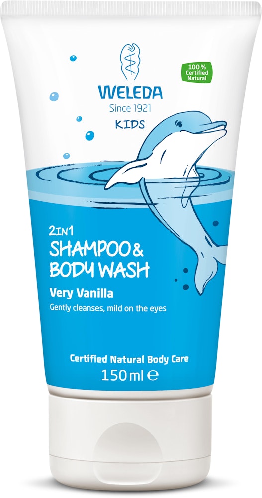 Weleda Kids Shampoo & Body Wash Vanilla EKO Weleda