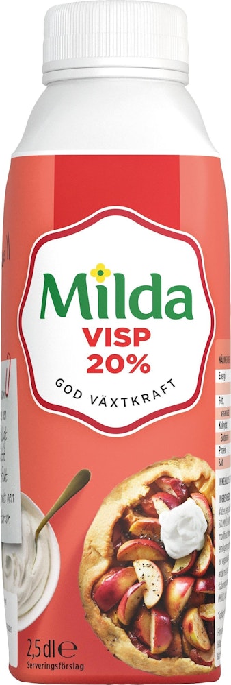Milda Visp Naturell 20%