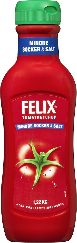 Felix Ketchup Mindre Socker & Salt Felix
