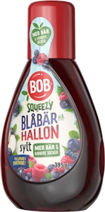 Bob Blåbär och Hallonsylt Squeezy 395g BOB