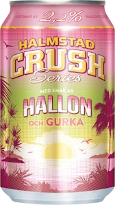 Halmstad Crush Blanddryck Hallon & Gurka 2,2%