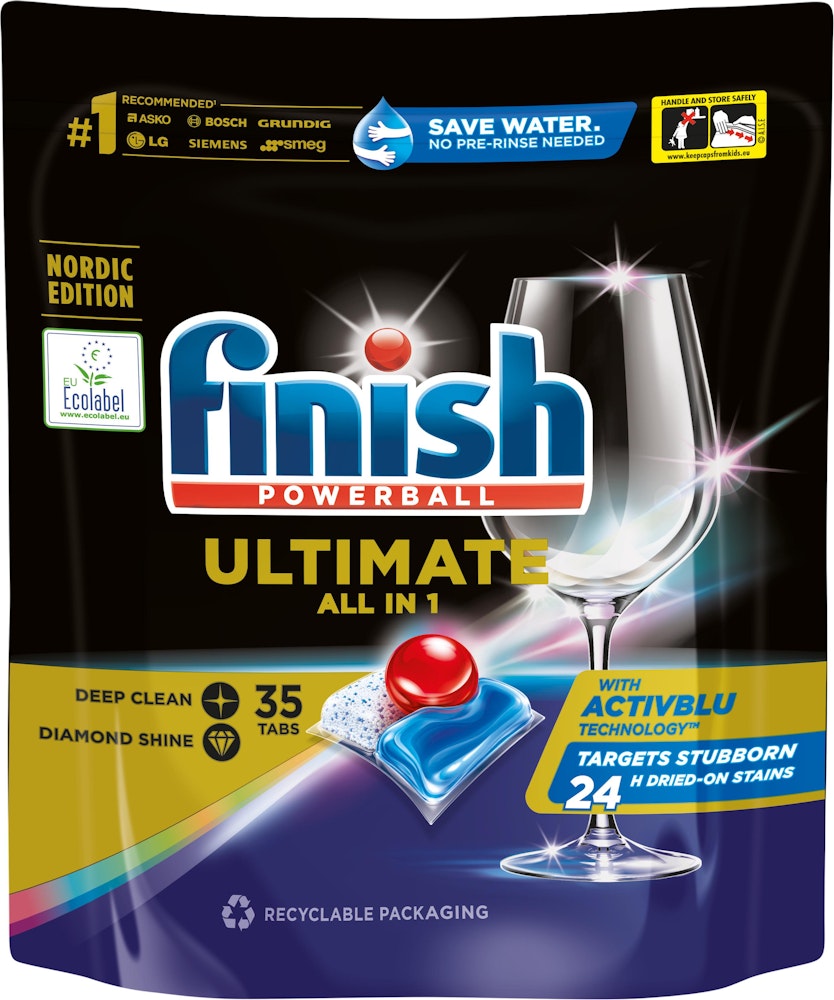 Finish Maskindiskmedel Ultimate 35-p Finish