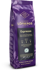 Löfbergs Kaffe Espresso Hela Bönor 400g Löfbergs