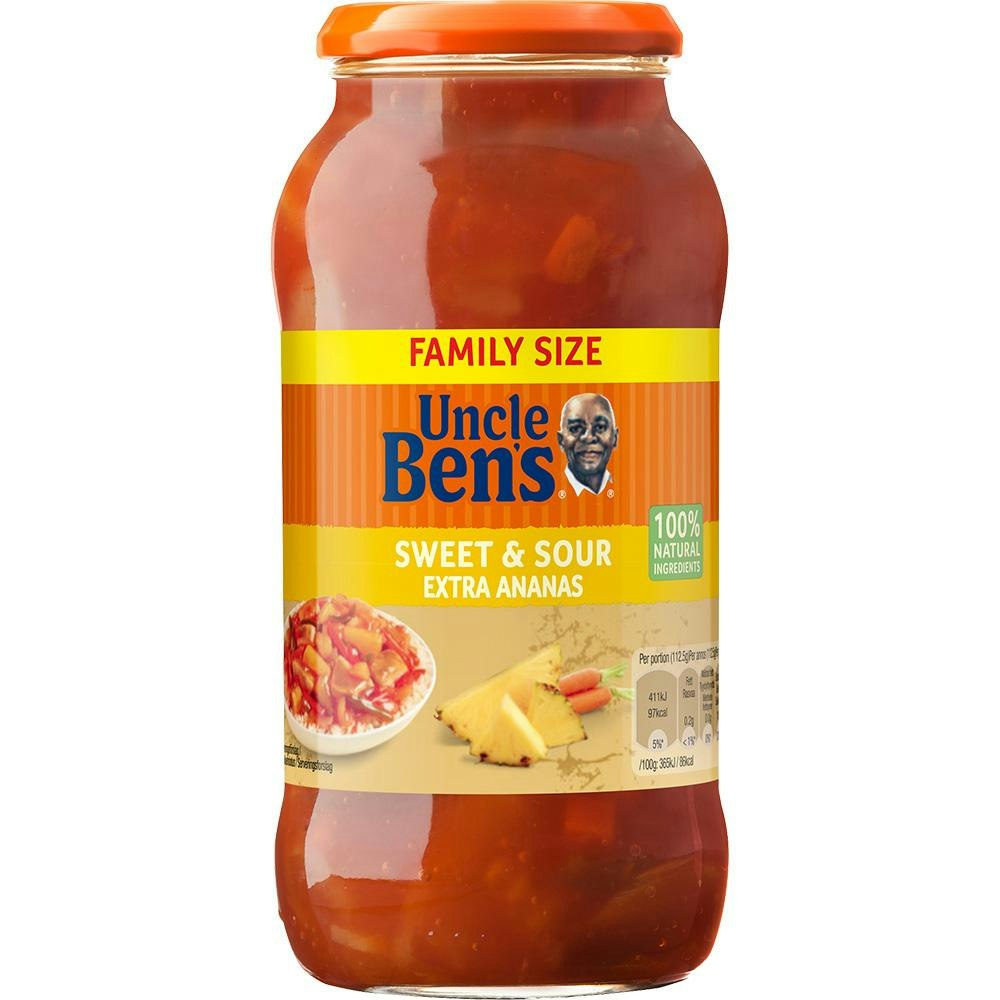 Uncle Ben's Sweet & Sour Extra Ananas Uncle Bens