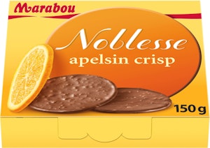 Marabou Noblesse Apelsin Crisp 150g Marabou