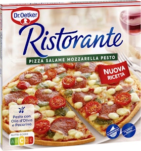 Dr Oetker Pizza Ristorante Salame Mozzarella Fryst 360g Dr Oetker