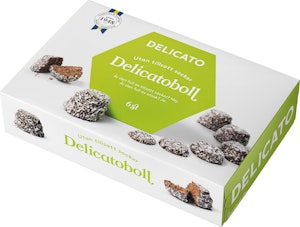 Delicatoboll Utan Tillsatt Socker 6-p Delicato