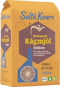 Saltå Kvarn Rågmjöl EKO/KRAV 1,25kg Saltå Kvarn