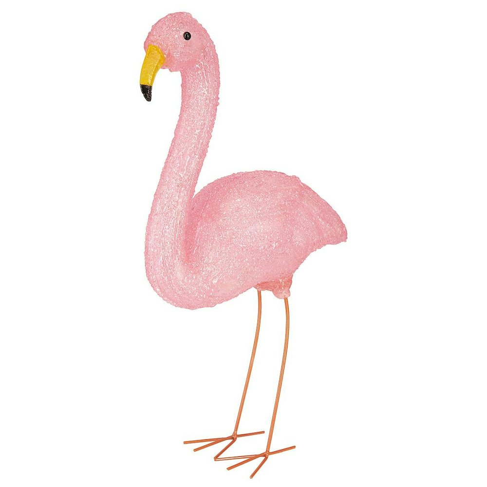 Clas Ohlson Solcellsbelysning Flamingo 45cm Clas Ohlson