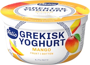 Valio Grekisk Yoghurt Mango Laktosfri 4,7% 150g Valio