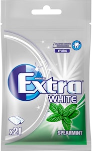 Extra White Spearmint Sockerfri 21-p Wrigley's