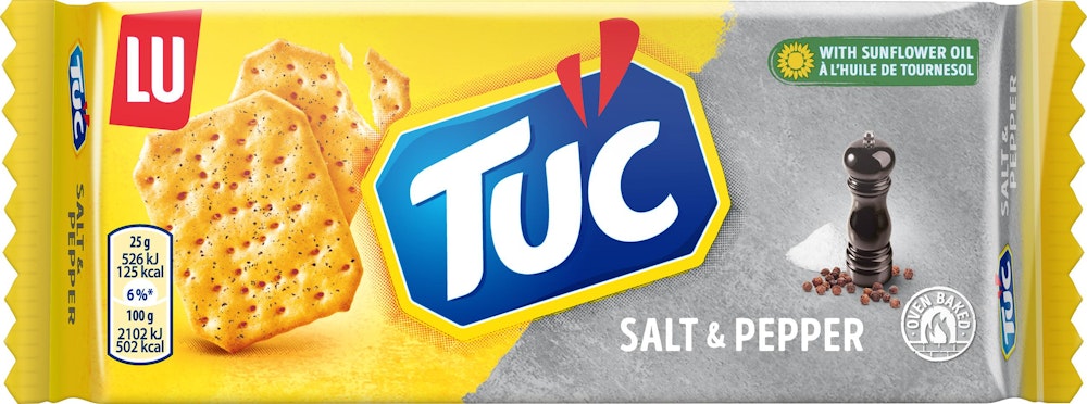 TUC Kex Salt & Peppar 100g TUC