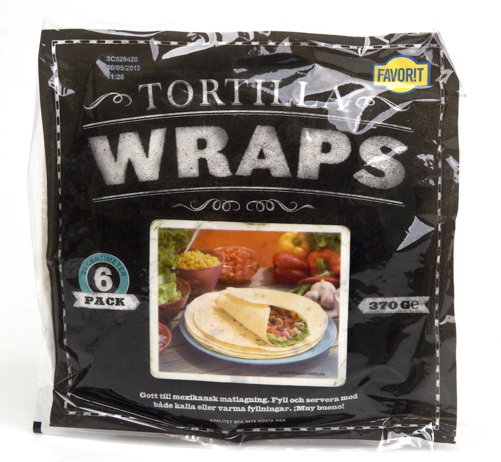 Favorit Tortilla Wraps 6-p Favorit