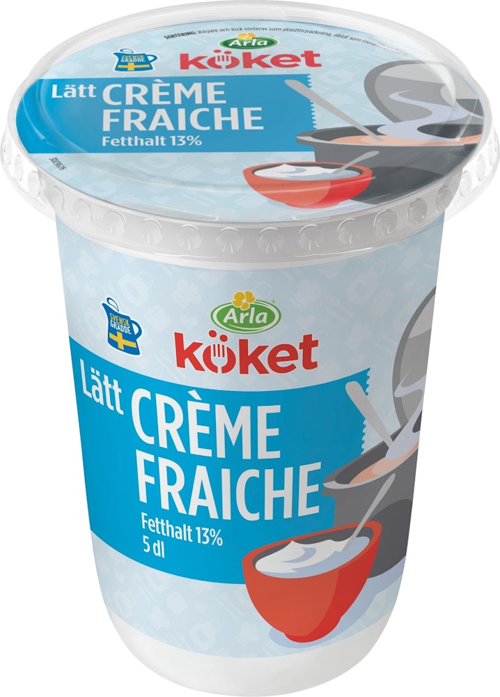 Arla Köket Crème Fraiche Lätt 13% 5dl Arla