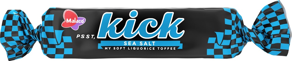 Malaco Kick Sea Salt Liquorice 19g Malaco