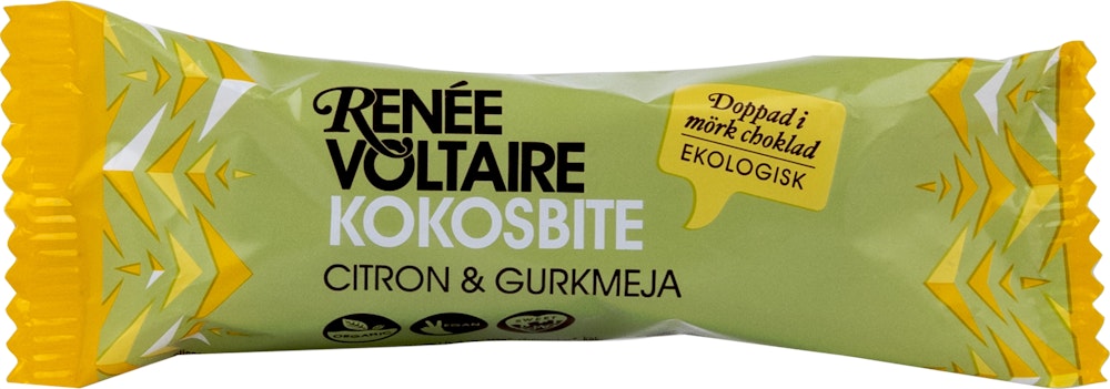 Renee Voltaire Kokosbite Citron & Gurkmeja EKO 40g Renée Voltaire