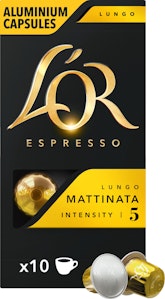L'Or Kaffekapslar Lungo 5 Mattinata 10-p L'Or