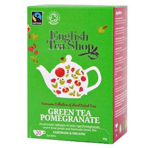 English Tea Shop Grönt Te Granatäpple EKO/Fairtrade 20-p