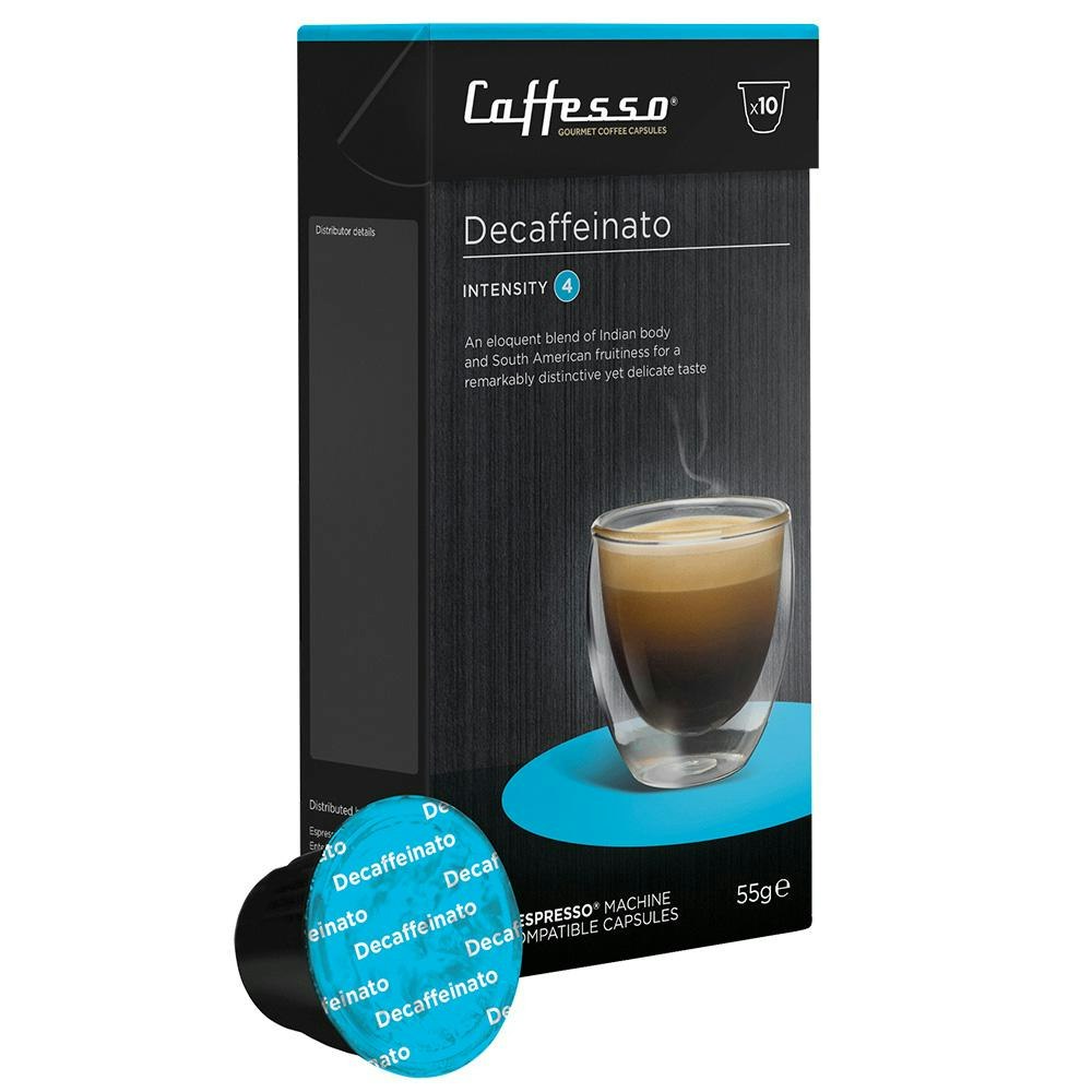 Caffesso Kaffekapslar Decaffeinato 10-p Caffesso