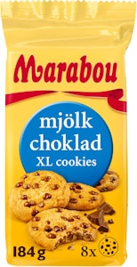 Marabou Cookies Mjölkchoklad 8-p 184g Marabou