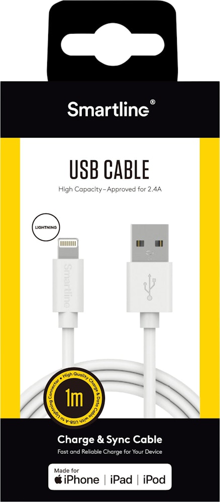Smartline Kabel Lightning USB 1m