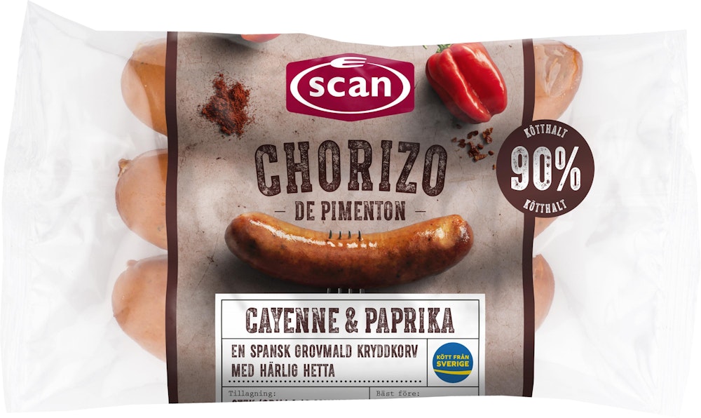 Scan Chorizo De Pimenton 240g Scan