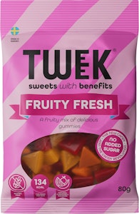 Tweek Godis Fruity Fresh 80g Tweek