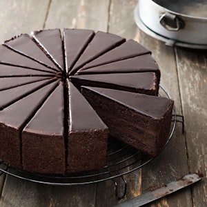 Tårta Chokladfondant Fryst