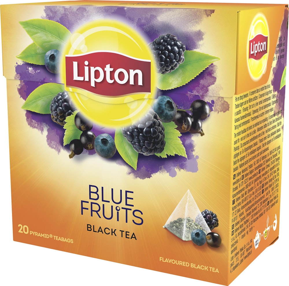 Lipton Svart Te Blue Fruit 20-p Lipton