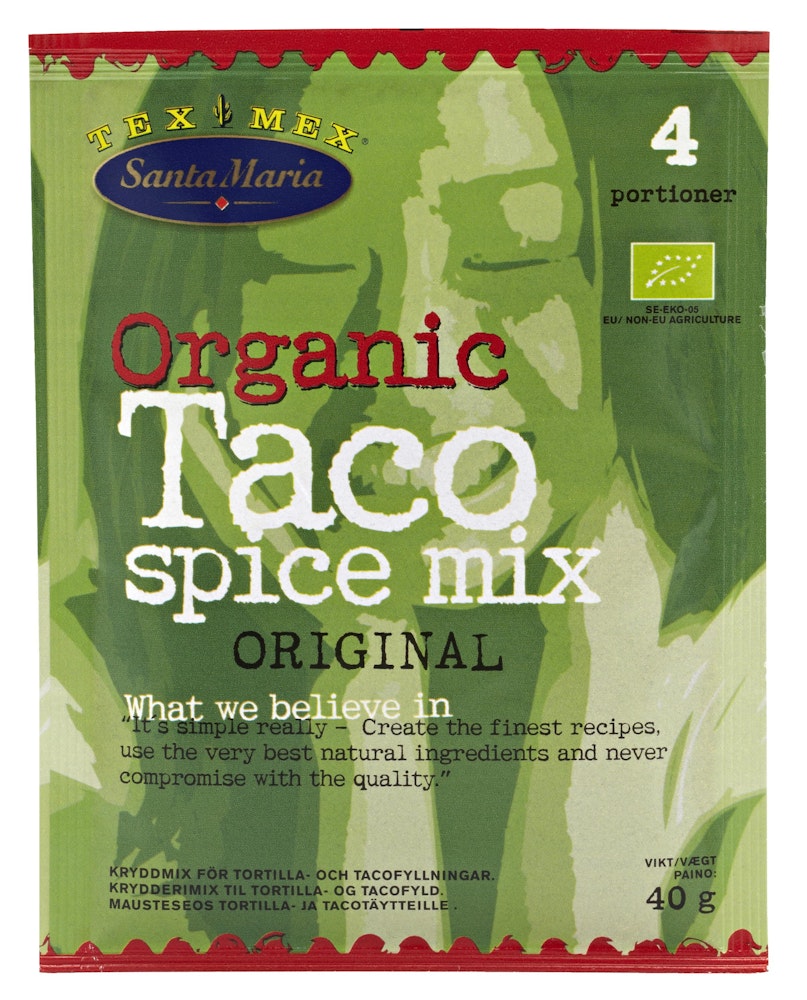 Santa Maria Taco Spice Mix EKO Santa Maria