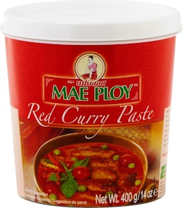 Mae Ploy Red Curry Paste 400g Mae Ploy