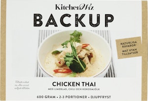 Backup Chicken Thai 2-3 Port Fryst 600g Backup