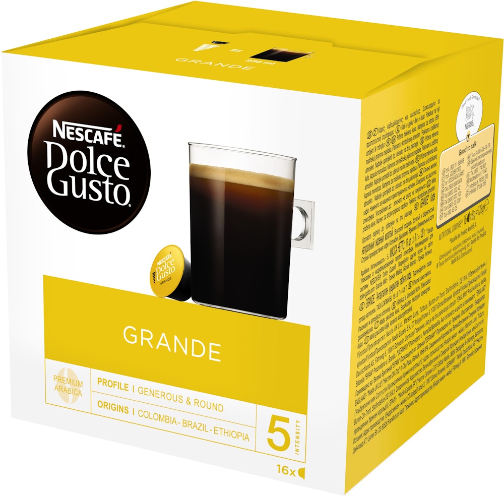 Nescafé Dolce Gusto Kaffekapslar Grande 16-p Dolce Gusto