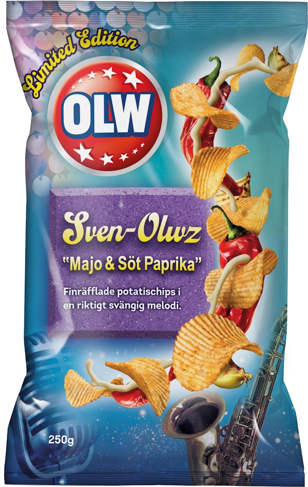 OLW Chips Majo & Söt Paprika OLW