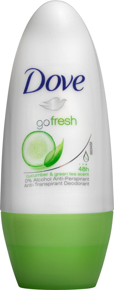 Dove Deodorant Roll-On Cucumber & Green Tea 50ml Dove